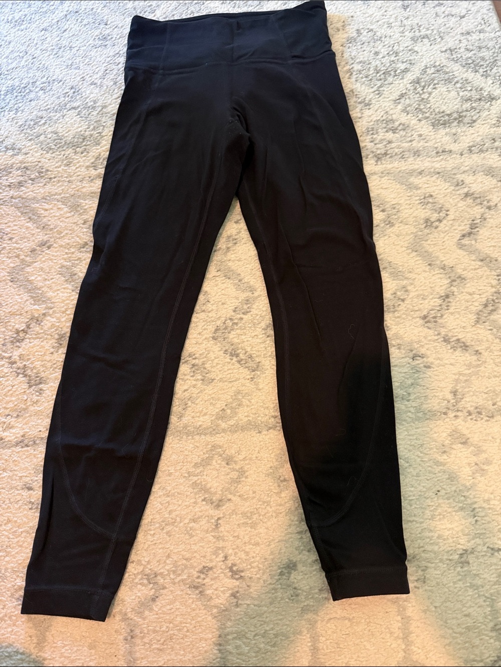 XS Athleta Black High-Rise Performance Leggings